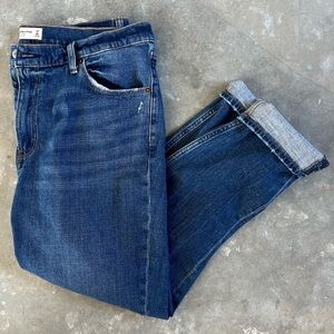 Abercrombie & Fitch Blue Denim High-Rise Skinny Jeans